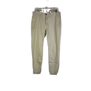 Goodale Cotton Chino Khaki Joggers Jogger Pants